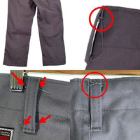 BEN DAVIS ベンデイヴィス Work Pants ワークパンツ ライトグレー 692 メキシコ製 Size 34 福生店