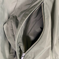 LACOSTE ラコステ ハイネック 4ポケット サファリジャケット ナイロンパーカー オリーブ BH443E-52G Size US M/L 福生店
