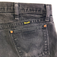 Wrangler ラングラー 13MWZWK ブロークンツイル ブラックデニムパンツ ブラック size36 瑞穂店