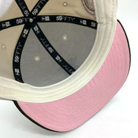 NEWERA ニューエラ HOUSTON ASTROS ヒューストンアストロズ 45th Anniversary 59FIFTY ベースボールキャップ サイドパッチ ブラウン ベージュ Size 7 5/8 (60.6cm) 福生店