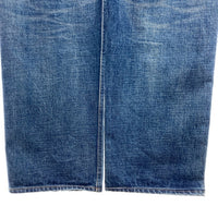 CELINE セリーヌ W BF 007 N726 365M 07DU ボタンフライ ストレートデニムパンツ ジーンズ インディゴ USED加工 Size 31 瑞穂店