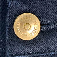 TOMWOOD トムウッド STING ブラック テーパードデニムパンツ 20413566 Size 31×32 福生店
