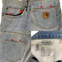 Carhartt W.I.P. カーハートワークインプログレス KLONDIKE SHORT 2 デニムショートパンツ インディゴ Size 32 福生店