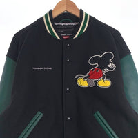 SUPREME シュプリーム NUMBER (N)INE ナンバーナイン 25AW Mickey Mouse Varsity Jacket ミッキーマウス バーシティジャケット ブラック グリーン Size M 福生店