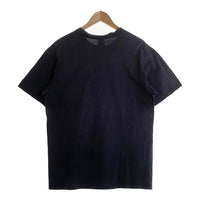 00's STUSSY ステューシー I GET GOOSE BUMPS WHEN THE BASS LINE THUMPS プリント 半袖 Tシャツ ブラック Size L 福生店
