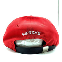 SUPREME シュプリーム 18AW CORDURA S Logo 6-Panel Cap コーデュラ S ロゴ 6パネルキャップ レッド 福生店