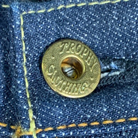 TROPHY CLOTHING トロフィークロージング W Knee Standard Dirt Denim ダブルニー スタンダードダートデニムパンツ インディゴ Lot 1606 Size 34 福生店