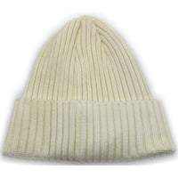SUPREME シュプリーム 18SS Overdyed Ribbed Beanie オーバーダイ リブドビーニー ホワイト コットン 福生店