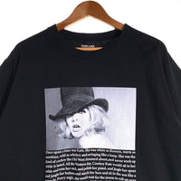 MINEDENIM マインデニム STIE lo スティーロ Sam Haskins サムハスキンス Kate Tee ケイトモス プリントTシャツ ブラック 25MND-STL005-99-L2 Size L 福生店