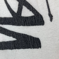 STUSSY ステューシー フラワー 前後プリント Tシャツ ホワイト sizeXL 瑞穂店