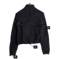 Ordnary Practice ハーフジップ アクリルニットセーター チャコールグレー Size S 福生店