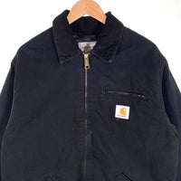 Carhartt WIP カーハートワークインプログレス OG DETROIT JACKET デトロイトジャケット ダック地 内キルティング ブラック 3 I027358.00E Size S 福生店
