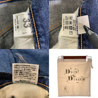 WAREHOUSE ウエアハウス DUCK DIGGER ダックディガー デニムショートパンツ インディゴ ジッパーフライ DD-1550 Size 33 福生店