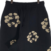 DENIM TEARS デニムティアーズ 24AW CPFM カクタスプラントフリーマーケット Wreath Sweatpants リース プリント スウェットパンツ ブラック Size L 福生店