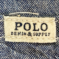DENIM&SUPPLY RALPH LAUREN デニムアンドサプライ ラルフローレン シャンブレー ワークシャツ インディゴ sizeXL 瑞穂店