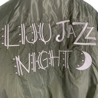 liju outer wear ジップアップ フライトジャケット 刺繡 グリーン Size M 福生店