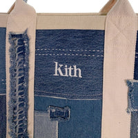 KITH NYC キス Patchwork Tote パッチワーク トートバッグ インディゴ KHM040020-403 福生店
