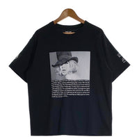 MINEDENIM マインデニム STIE lo スティーロ Sam Haskins サムハスキンス Kate Tee ケイトモス プリントTシャツ ブラック 25MND-STL005-99-L2 Size L 福生店