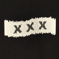GOD SELECTION XXX ゴッドセレクショントリプルエックス シュレッダー加工プリント Tシャツ ブラック GX-S23-KKST-01 Size XL 福生店