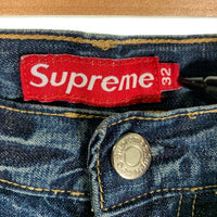 SUPREME シュプリーム オールド S206 5ポケットデニムパンツ ライトオンス インディゴ 2ND WASH 紙タグ USA製 Size 32 福生店