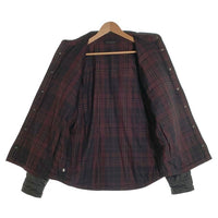 THE NORTH FACE ノースフェイス Fort Point Insulated Flannel リバーシブル キルティング フランネル ジャケット ブラック チェック スナップボタン NF0A3LZH Size M 福生店