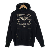BUZZ RICKSONS バズリクソンズ UNITED STATES プルオーバースウェットパーカー ブラック Size M 福生店