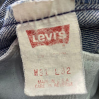 Levi's リーバイス 501 USA製 ボタン裏524 ケミカルウォッシュ デニムパンツ インディゴ sizeW31 瑞穂店