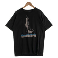 TENDERLOIN テンダーロイン ショットガン ロゴプリント 半袖 Tシャツ ブラック Size L 福生店