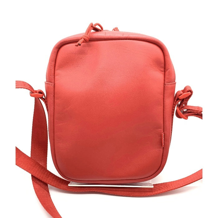 SUPREME シュプリーム 23AW Leather Shoulder Bag レザーショルダーバッグ レッド SUPREME シュプリーム 23AW Leather Shoulder Bag レザーショルダー