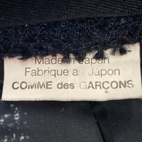 COMME des GARCONS HOMME PLUS コムデギャルソンオムプリュス PJ-J078 AD2012 クレイジーパターン 切替 3つボタン テーラードジャケット ブラック sizeXS 瑞穂店