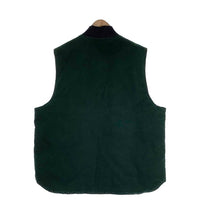 00's CARHARTT カーハート Duck Work Vest ダックワークベスト グリーン V02 SPC USA製 Size XL-R 福生店