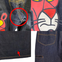 00's Marithé François Girbaud マリテフランソワジルボー バギーデニムパンツ インディゴ ピンクパンサープリント Size 36 福生店