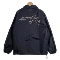 Ground Y グラウンドワイ ヨウジヤマモト バックプリント ナイロン コーチジャケット ブラック GW-J52-600 Size 3 福生店