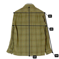 PENDLETON ペンドルトン SIR PENDLETON 60's ボードシャツ ウール グリーン sizeS 瑞穂店