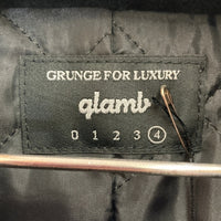 glamb グラム Mist JKT ミストジャケット ポリエステル レーヨン GB16WT/JKT13 ブラック Size 4 瑞穂店
