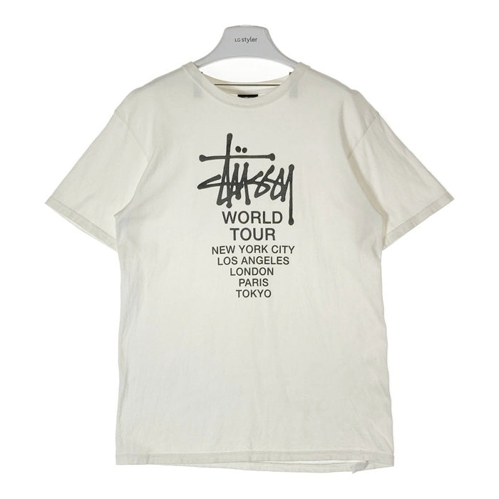 STUSSY ステューシー ショーンフォント ワールドツアー Tシャツ