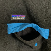 Patagonia パタゴニア AW22 Lightweight Synchilla Snap-T Pullover ライトウェイト シンチラ スナップT プルオーバー ブラック ブルー STY25551FA22 Size L 福生店