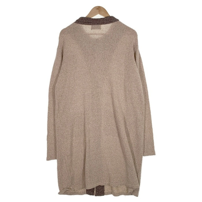 glamb グラム Long knit gown SH ロングニットガウンシャツ ベージュ 