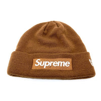 Supreme シュプリーム New Era ニューエラ Box Logo Beanie ニット帽 ブラウン 瑞穂店