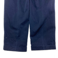 Polo Ralph Lauren ポロラルフローレン ドミニカ製 ポロチノ HAMMOND PANT ツータック チノパンツ ネイビー size- 瑞穂店