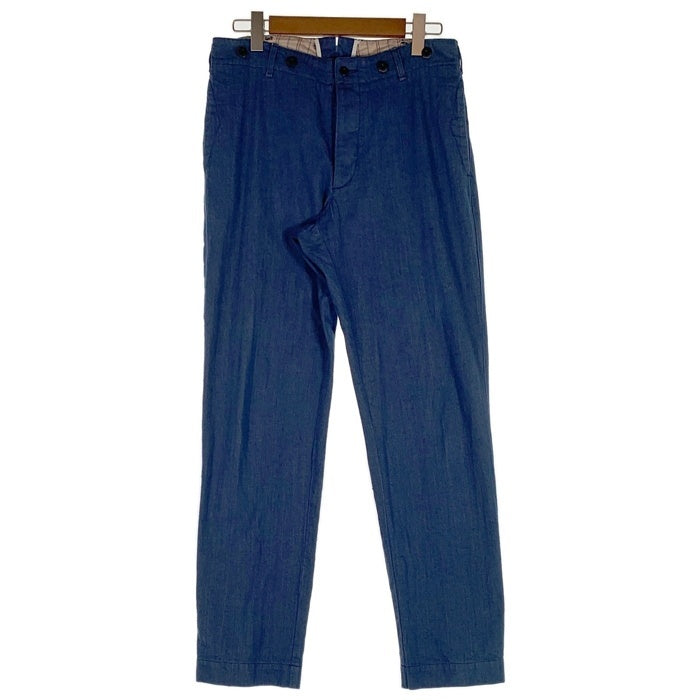 JELADO ジェラード COPANO コパノ インディゴネップデニム ワークトラウザーパンツ ネイビー シンチバック JC-1021 Size L JELADO ジェラード COPANO コパノ インディゴネップデニム ワーク