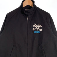 80's POWELL PERALTA パウエルペラルタ RAT BONES ラットボーンズ SWING TOP スイングトップ ジップアップ ジャケット ブラック USA製 Size M 福生店