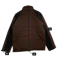 U.S.ARMY 米軍 ベアージャケット フリース パイル ブラウン 8415-01-228-1356 95年会計 ② Size L 福生店