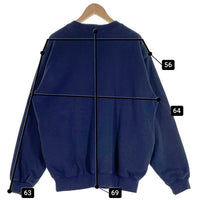 Carhartt カーハート 前V クルーネックスウェットトレーナー 内メッシュサーマル ネイビー Size L-XL 相当 福生店