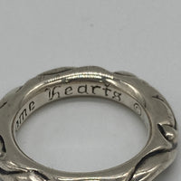 CHROME HEARTS クロムハーツ SCRL BAND スクロールバンドリング 約9.6g シルバー size15号 瑞穂店