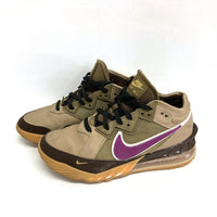 NIKE ナイキ スニーカー CW3153-200 atmos LeBron 18 Low Viotech ブラウン size25.5cm 瑞穂店