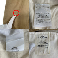 WAIPER.INC ワイパーインク US ARMY 米軍 M-45 チノトラウザーパンツ カーキ WP1030 Size 36-29 福生店