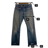 LEVI'S VINTAGE CLOTHING リーバイス ヴィンテージ クロージング 501XX 復刻 デニムパンツ ライトブルー 47501-0117 USA製 Size W32 L34 福生店