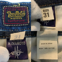 TOYS McCOY トイズマッコイ 001-Z ジッパーフライ テーパードデニムパンツ インディゴ Leeモデル TMP2303 Size 31 福生店