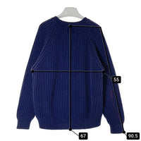 GAP ギャップ 香港製 オールド コットン ケーブル編み セーター ネイビー sizeL 瑞穂店